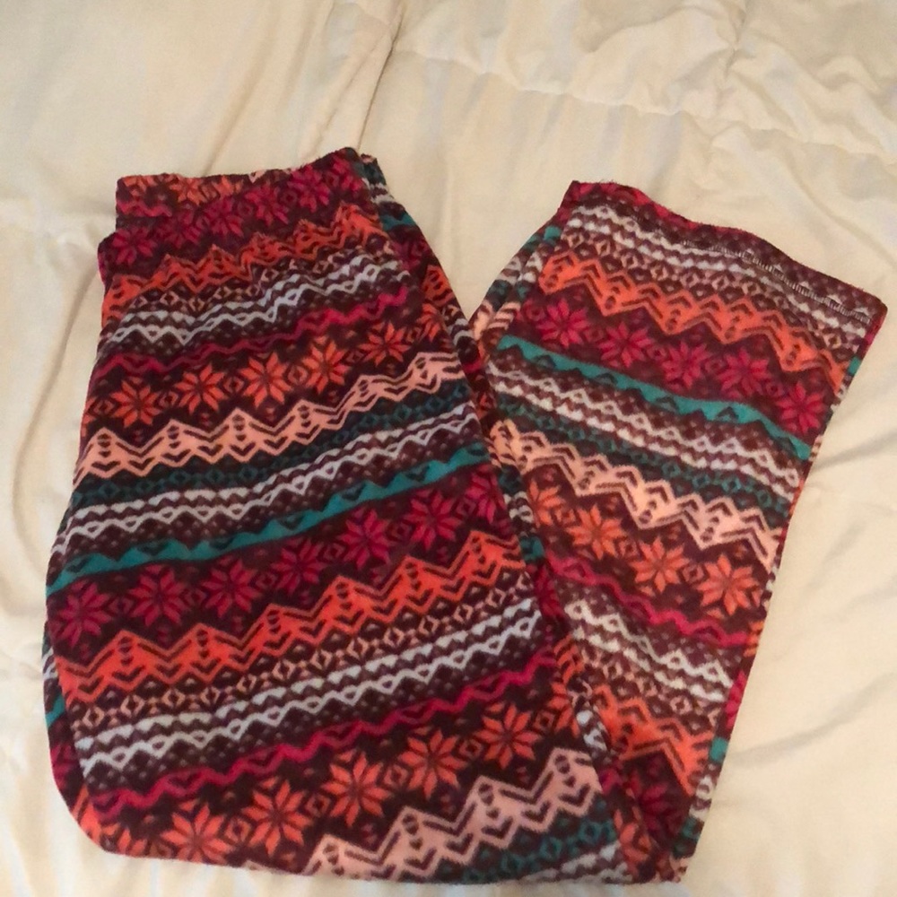 fleece pajama pants